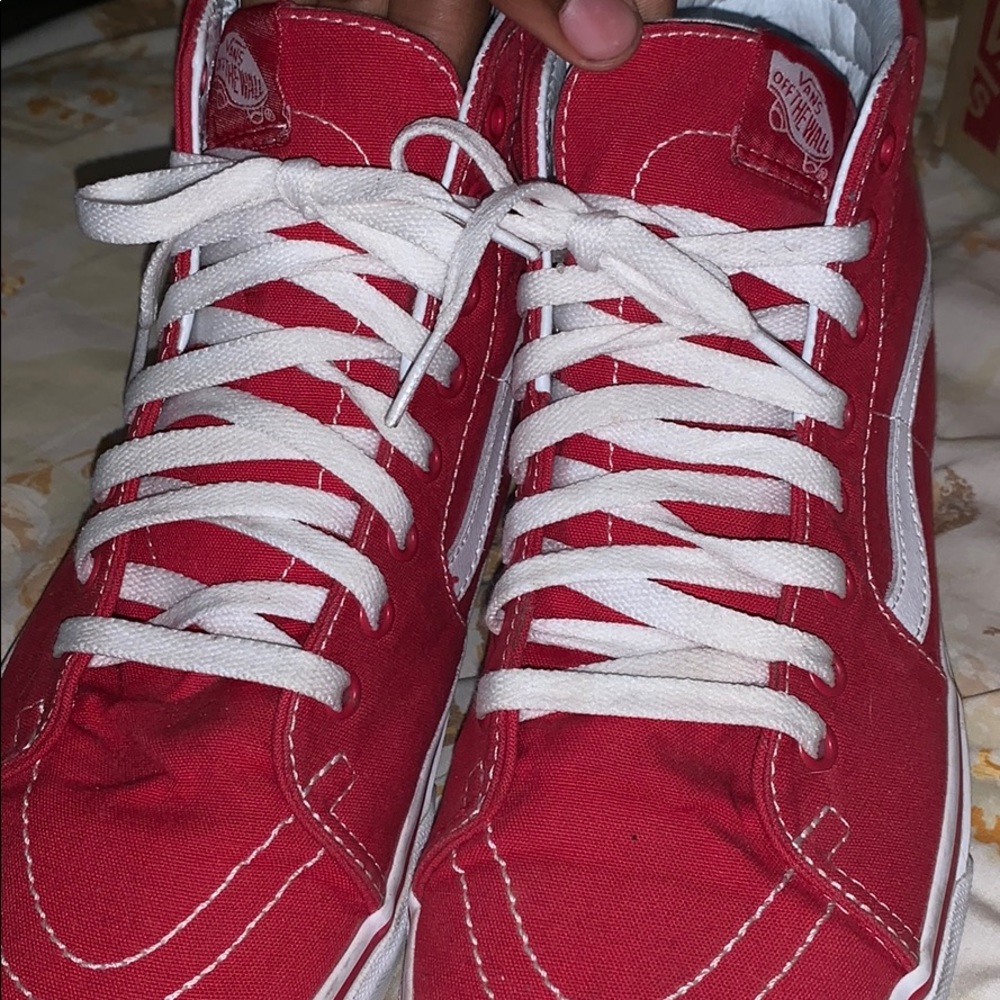 Red Vans - Picture 6 of 6
